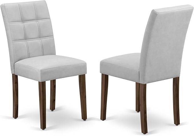 East West Furniture ANAS3-AWA-27 3 Piece Modern Dining Set consists A Dinning - Image 6