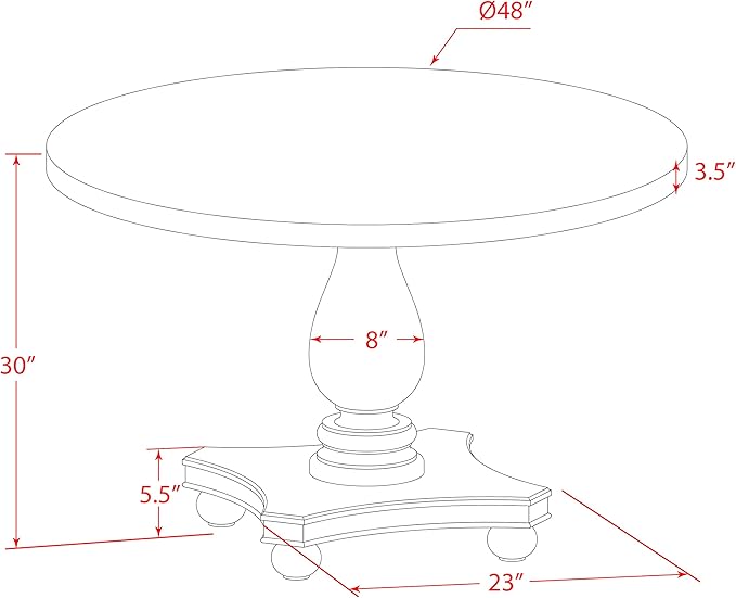East West Furniture I2MZ7-748 7 Piece Modern Dining Table Set Consist of a - Image 15