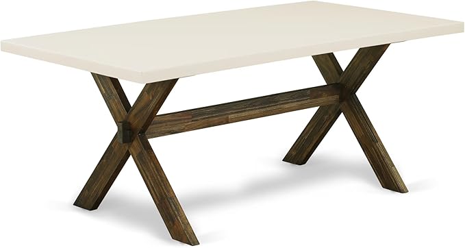 East West Furniture X727FL716-5 5 Piece Dining Set Includes a Rectangle Dining - Image 3