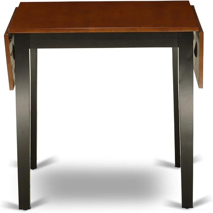 East West Furniture NDAN5-BCH-W 5 Piece Kitchen Table Set - Image 6