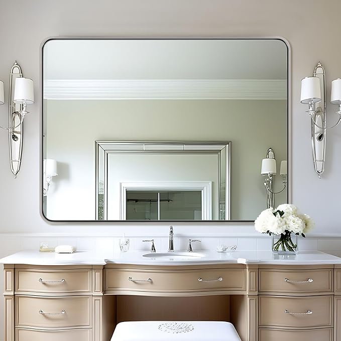 ANDY STAR 48x36 Inch Chrome Mirrors by ANDYSTAR