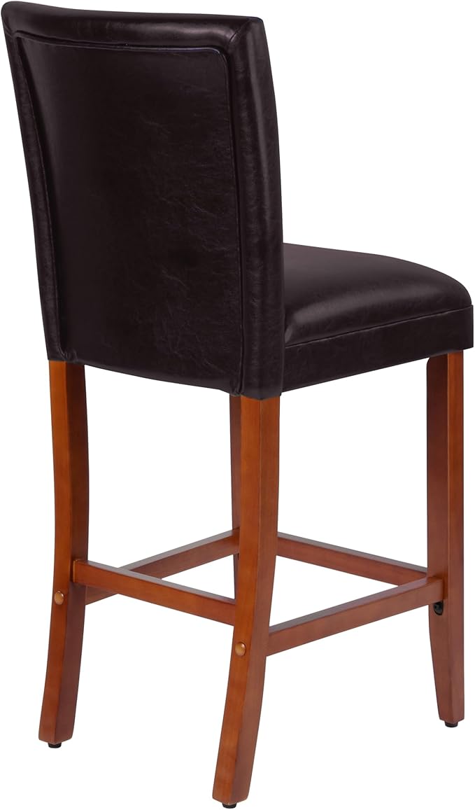HomePop Home Decor | Classic Counter Height Bar Stools | 29 Inch Bar Stools | - Image 6
