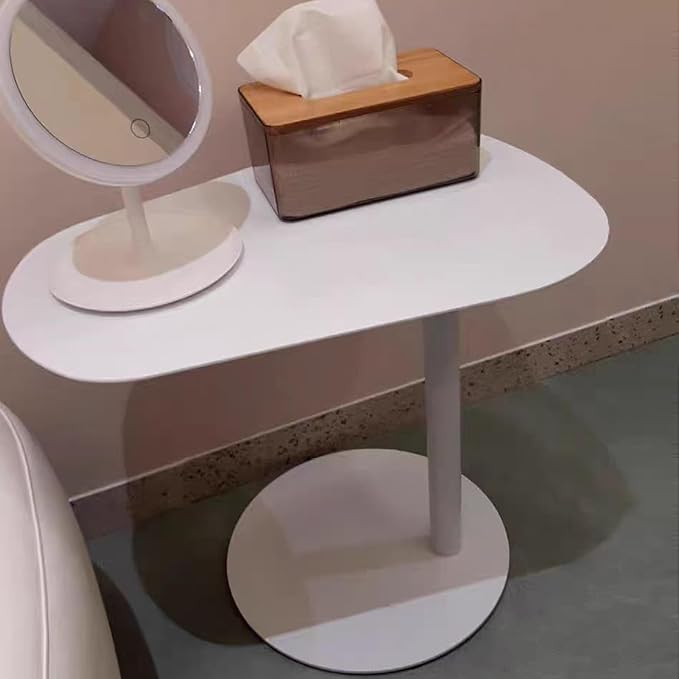 C-Shaped Side Table, Iron End Table - Image 4