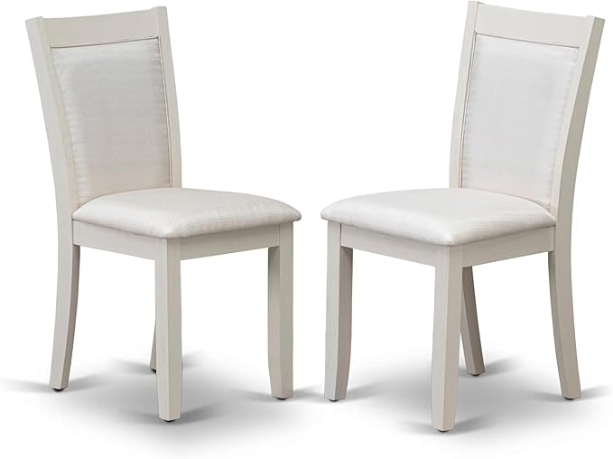 East West Furniture X027MZ001-9 9 Piece Modern Dining Table Set Includes a - Image 4