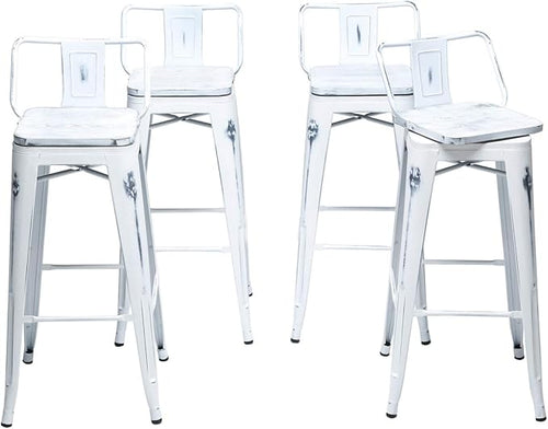 26 Inch Swivel Bar Stools Set of 4 by ALISH