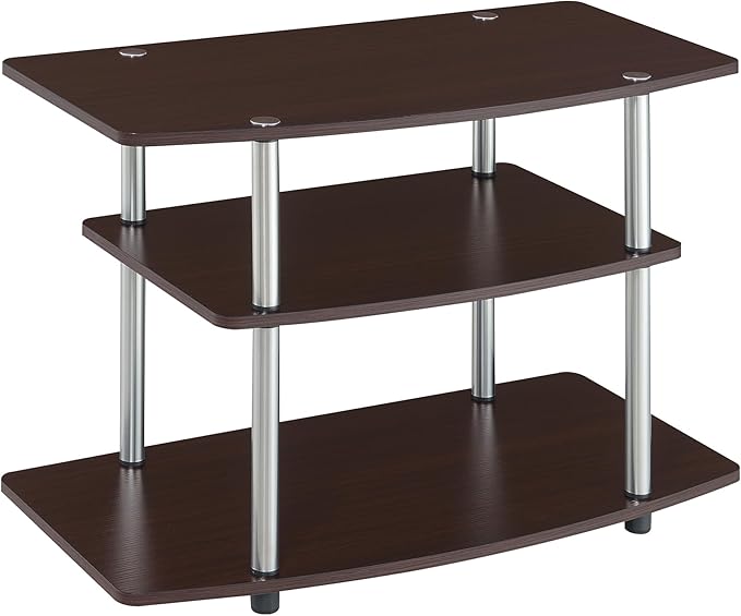 Convenience Concepts Designs2Go No Tools 3-Tier Stand Entertainment Center 37 - Image 4