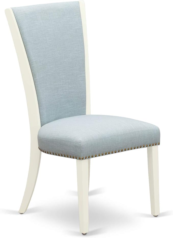 East West Furniture DOVE7-LWH-15 7 Piece Dinette Set Consist of a Rectangle - Image 8