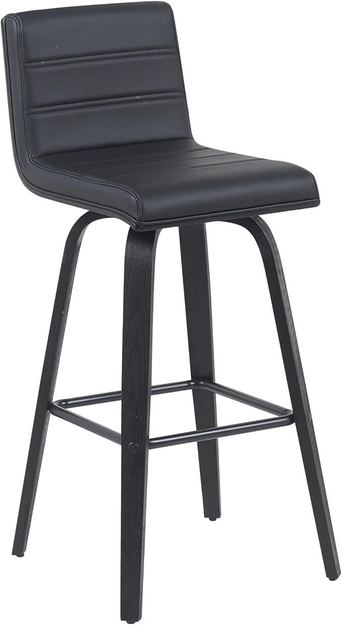 Vienna Modern Swivel Bar Height Stool - Image 2