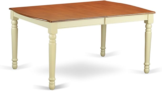 East West Furniture DOCL5-BMK-W 5 Piece Dining Set Includes a Rectangle Dining - Image 5