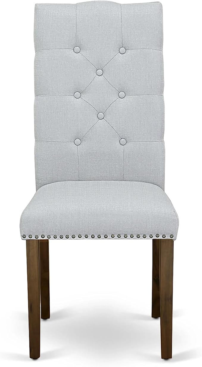 East West Furniture OXEL5-AWA-05 5 Piece Dining Room Furniture Set Consist of a - Image 9