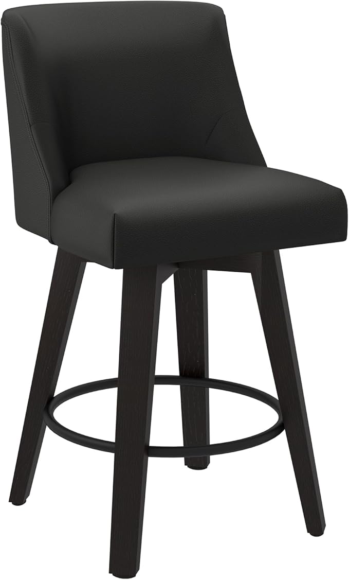 Counter Height Swivel Bar Stools Set of 6, 26 Inch Bar Stools - Image 7