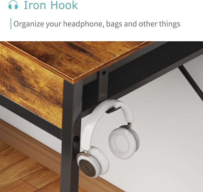 Lufeiya Small Computer Desk - Image 9
