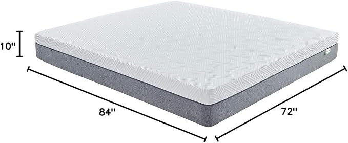 Novilla Mattress California King, 10 Inch Gel Memory Foam Cal King Mattress - Image 2