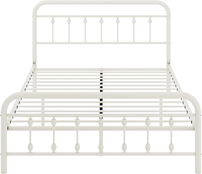 Allewie 14 Inches Queen Size Metal Platform Bed Frame - Image 9