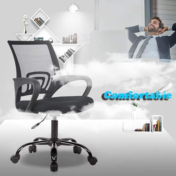 BestOffice Office Chair Desk Chair Mesh Computer Chair Back Support Modern - Image 7