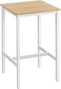 VASAGLE Bar Table, Small Kitchen Dining Table, High Top Pub Table, Height by VASAGLEbySONGMICSHOME