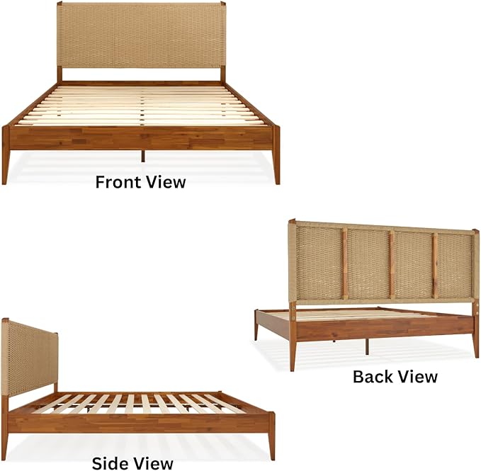 Bme Selina Headboard Queen Size Bed Frame - Image 3
