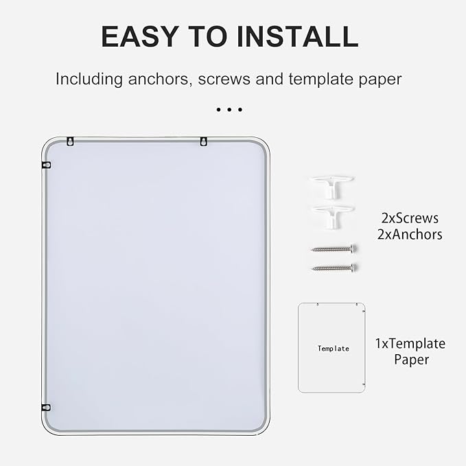 20"x36" Bathroom Wall Mirror - Image 7