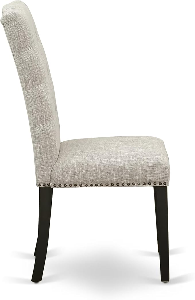 East West Furniture V627EL635-6 6 Piece Dining Table Set Contains a Rectangle - Image 11