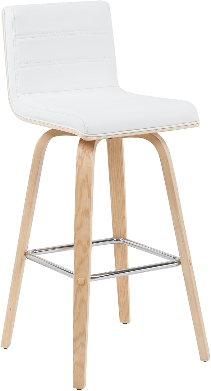 Vienna Modern Swivel Bar Height Stool - Image 2