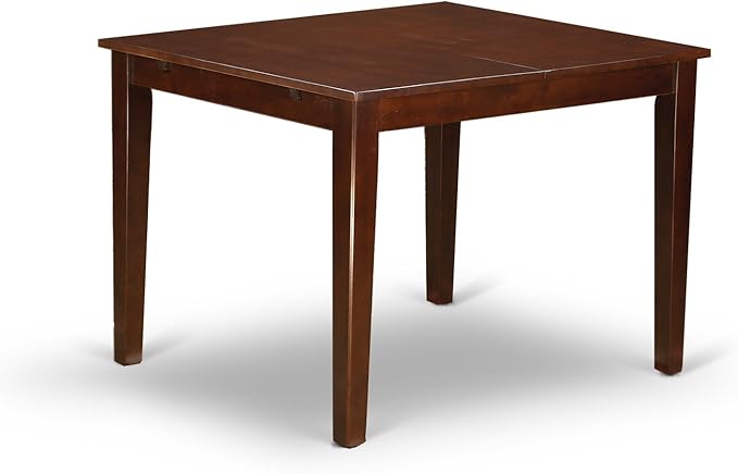 East West Furniture NODA5-MAH-C 5 Piece Dining Table Set - Image 6