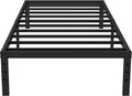 16 Inch Twin XL Bed Frames, Metal Platform Twin XL Bed Frame by Upcanso