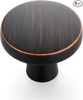 Ravinte 5 Pack Drawer Pulls 1-1/4 Inch Kitchen Cabinet Knobs Solid Round by Ravinte
