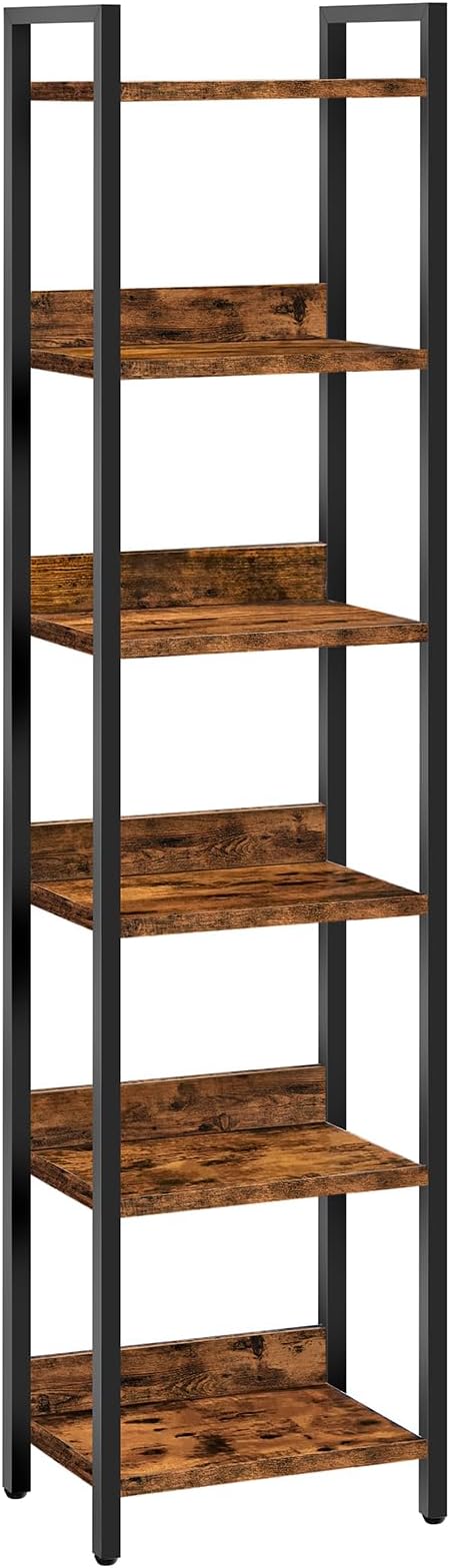 Bookshelf, 6-Tier Bookcase, Standing Book Shelf by MAHANCRIS