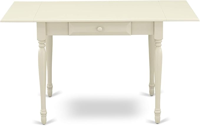 East West Furniture MZGR5-LWH-W 5 Piece Dining Set Includes a Rectangle Dining - Image 7