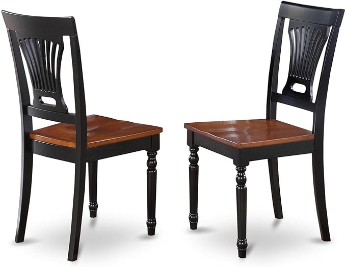 East West Furniture DLPL5-BCH-W 5 Piece Kitchen Table & Chairs Set Includes a - Image 3