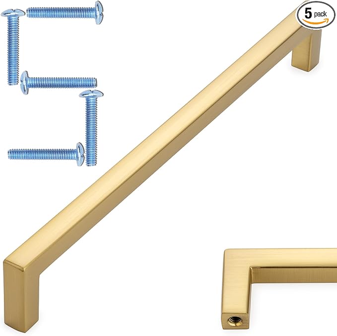 KOOFIZO Solid Square Bar Cabinet Handle by Koofizo