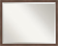 Amanti Art Brown Bathroom Mirror by AmantiArt