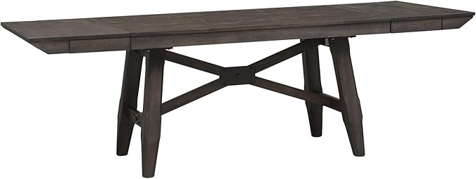LIBERTY FURNITURE INDUSTRIES, INC. Double Bridge Optional 6 Piece Trestle Table - Image 2