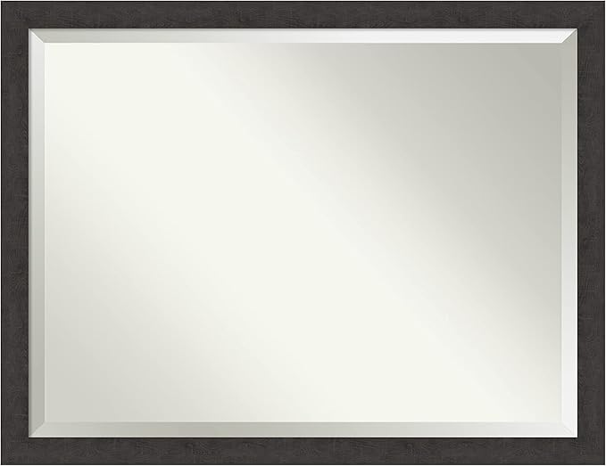 Amanti Art Brown Bathroom Mirror by AmantiArt
