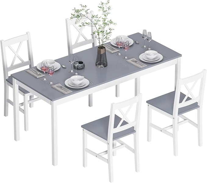 soges 5 Pieces Dining Table Set - Image 5