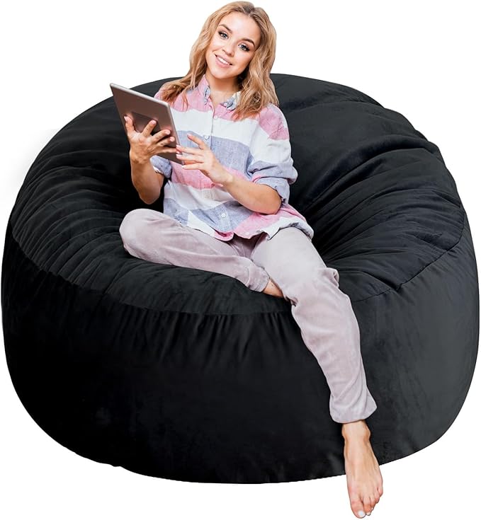 3 Ft Large Bean Bag Chairs for Adults/Teens by SHOUREN