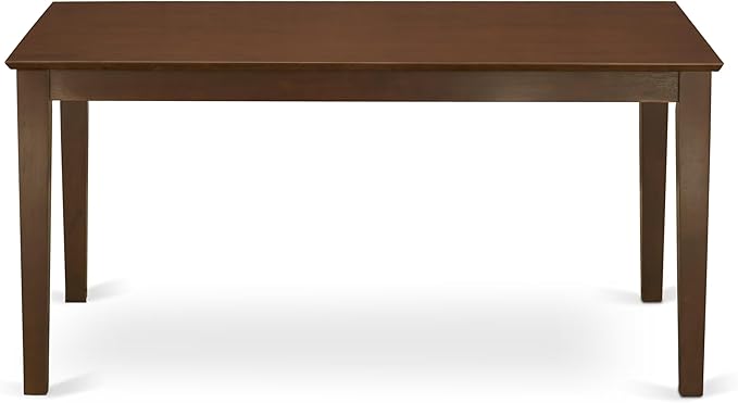 East West Furniture CAML5C-MAH-W 5 Piece Kitchen Table Set - Image 5