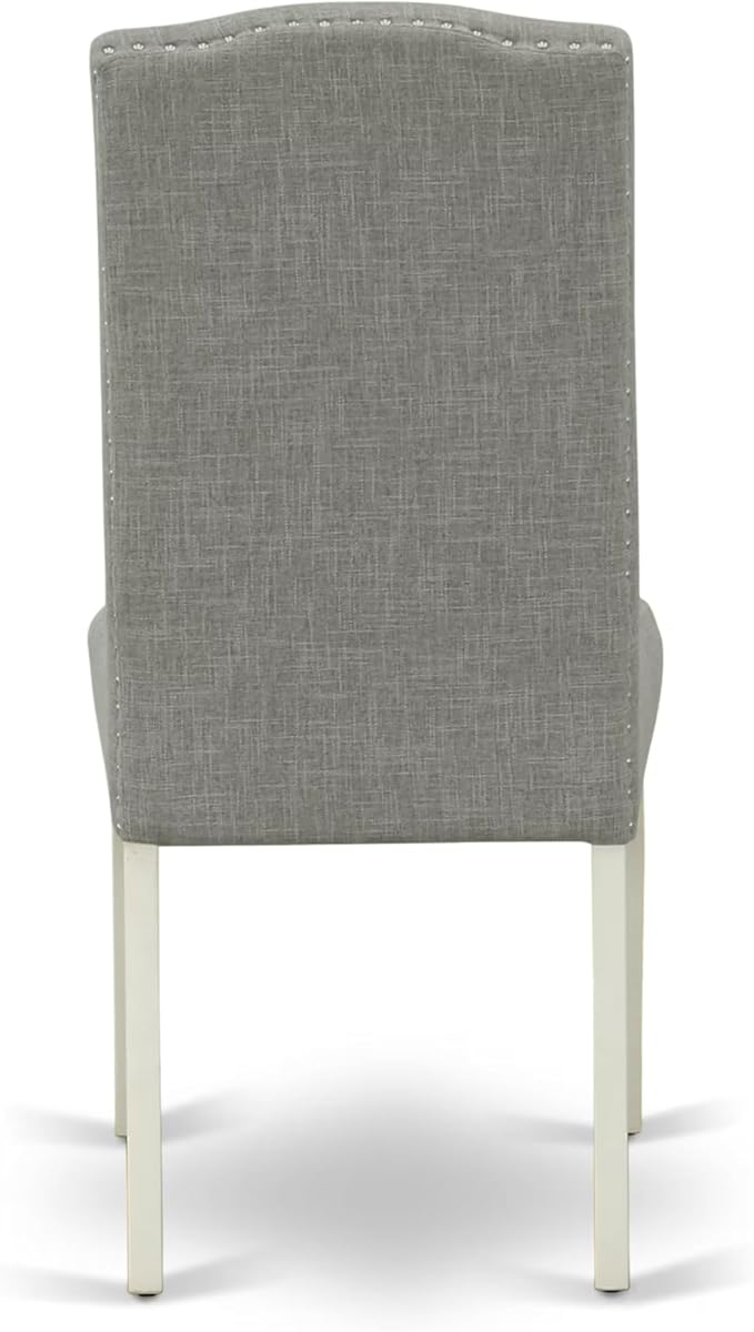 East West Furniture V027EN257-5 5 Piece Dining Set Includes a Rectangle Dining - Image 13