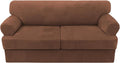 H.VERSAILTEX Sofa Cover 3 Piece T Cushion Sofa Slipcovers Thick Velvet Couch by HVERSAILTEX