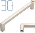 KOOFIZO 30-Pack Solid Square Bar Cabinet Handle by Koofizo
