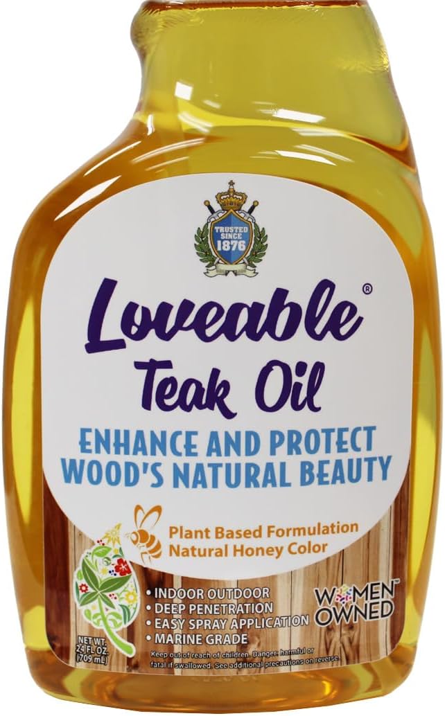EcoDecors Loveable 24 oz Spray Bottle Teak Oil - Image 7