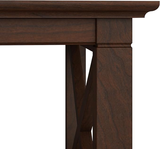 Bush Furniture Key West Small 2 Shelf Bookcase in Bing Cherry, Compact Home - Image 6