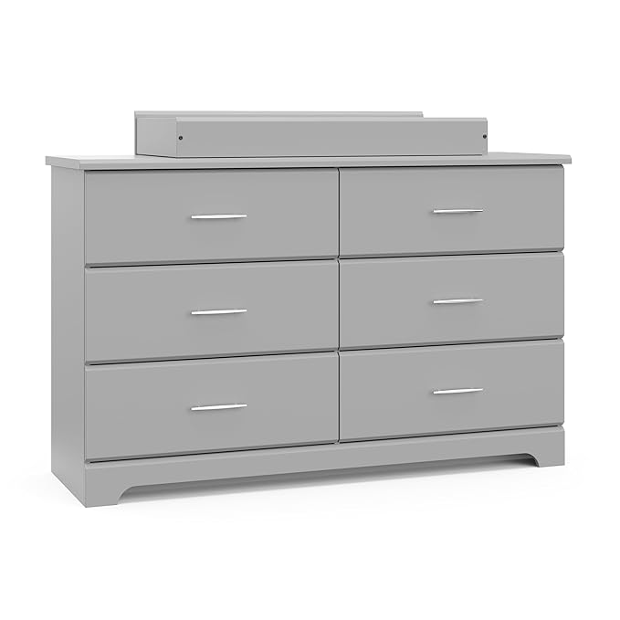 Storkcraft Brookside 6-Drawer Dresser – GREENGUARD Gold Certified, Nursery & - Image 11