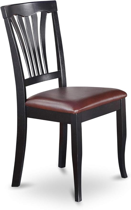 East West Furniture LGAV5-BCH-LC 5 Piece Kitchen Table Set Includes a Rectangle - Image 7