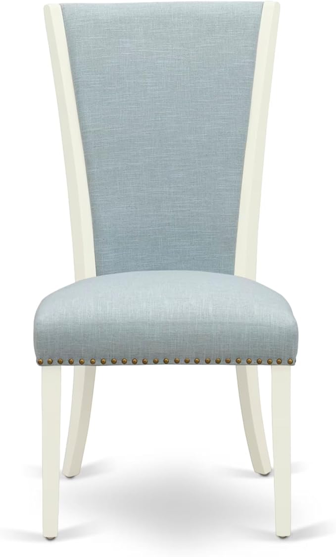 East West Furniture V027VE215-6 6 Piece Dining Set Contains a Rectangle Dining - Image 9