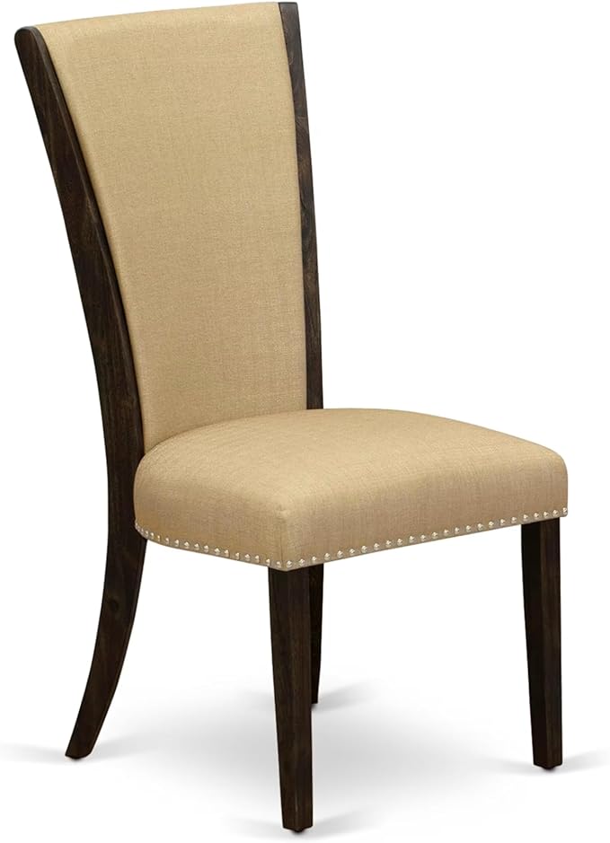 East West Furniture V777VE703-9 9 Piece Dining Room Table Set Includes a - Image 10