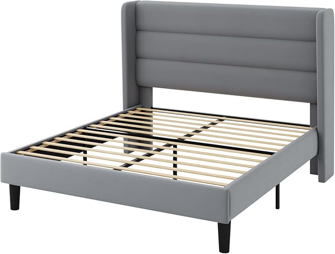 Allewie Full Size Platform Bed Frame - Image 9
