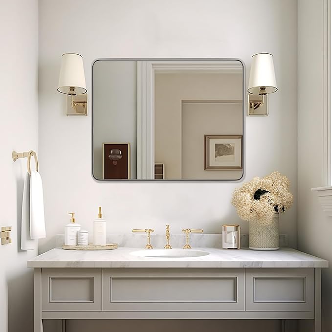 ANDY STAR 40x32 Inch Chrome Mirror - Image 9