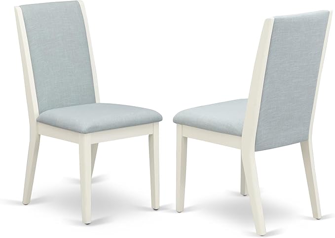 East West Furniture X027LA015-9 9 Piece Dining Set Includes a Rectangle Dining - Image 4