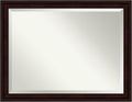 Amanti Art Brown Bathroom Mirror by AmantiArt